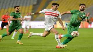 التعادل السلبى يسيطر على أول 30 دقيقة بين الزمالك والمصرى وخروج شيكابالا