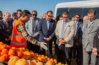 وزيرا الزراعة في مصر والأردن يتفقدان مشروعات جهاز مستقبل مصر للتنمية المستدامة