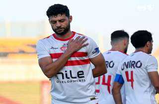 مصطفى شلبي يتقدم للزمالك فى شباك إنيمبا النيجيري بالدقيقة 29